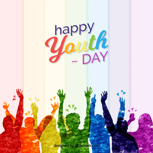 Free Vector | Youth day background