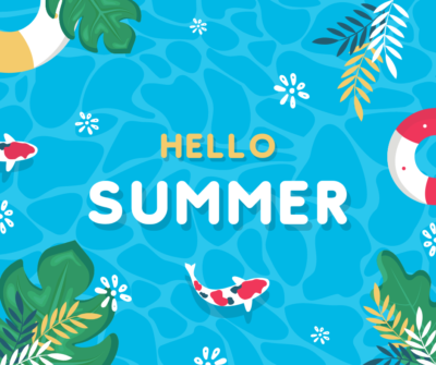 Fresh Hello Summer Facebook Post