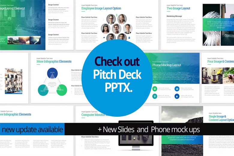 Pitch Deck Start Up- PowerPoint Update free download 