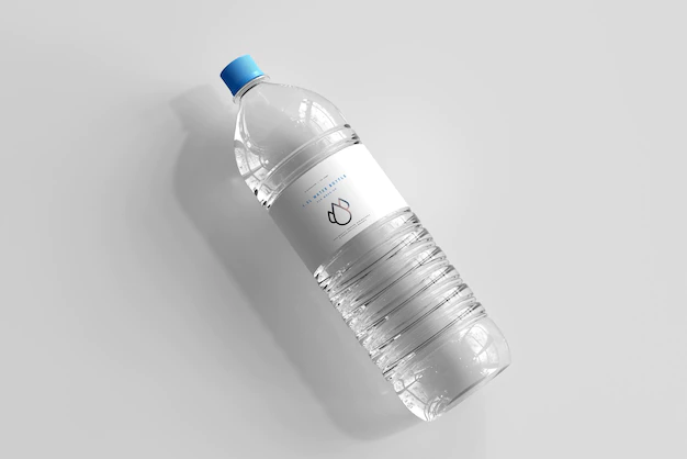 Free PSD | Fresh water bottle mockup