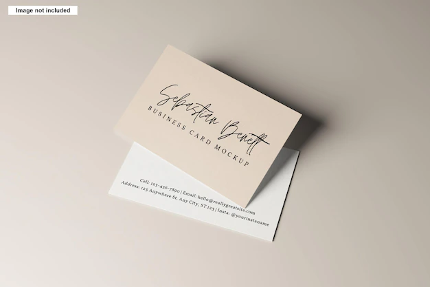 Free PSD | Business card mockup