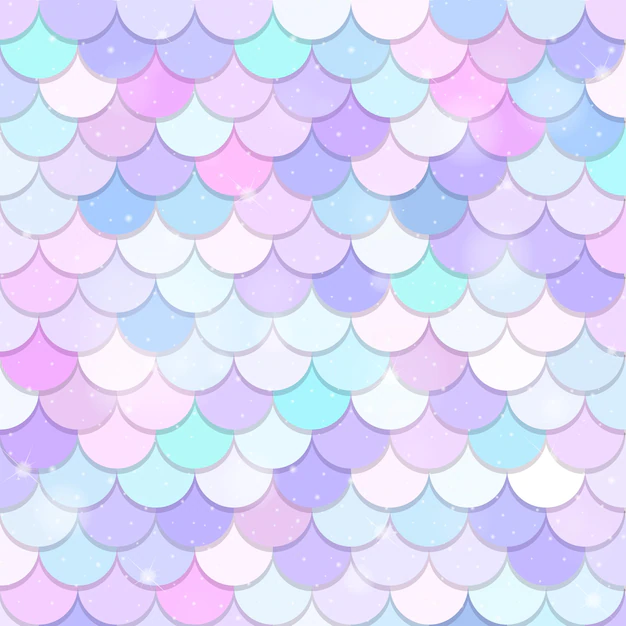 Free Vector | Fish scale seamless pattern background