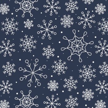 Free Vector | Hand drawn flat christmas pattern design