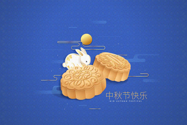 Free Vector | Mid-autumn festival in flat design