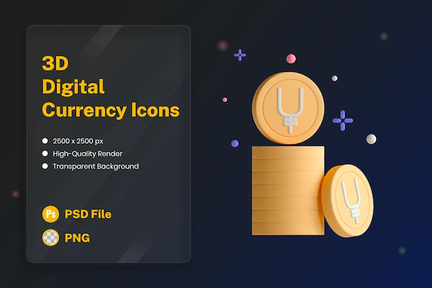 Free PSD | 3d icon illustration japanese yuan currency