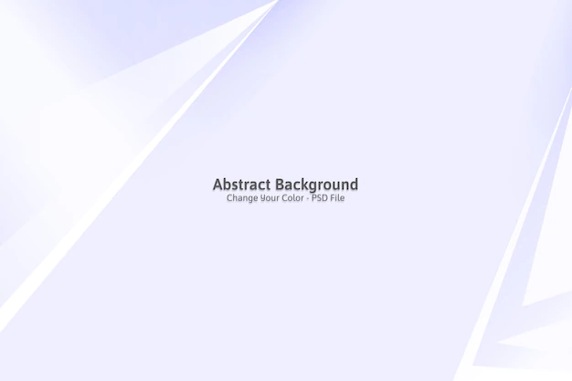 Free PSD | Abstract white background editable color