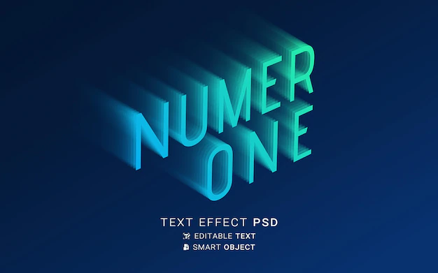 Free PSD | Creative vanishing text effect