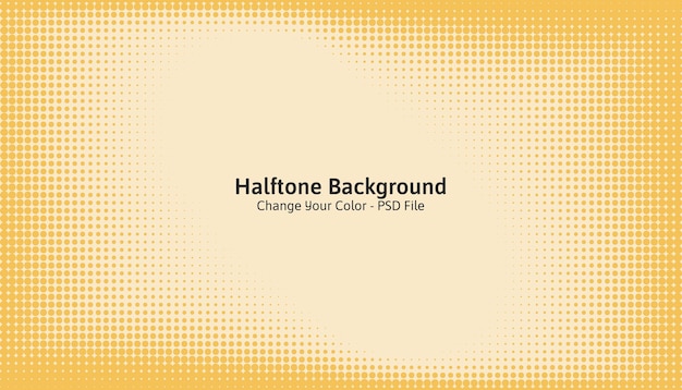 Free PSD | Halftone background