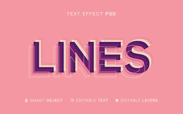 Free PSD | Layers text effect