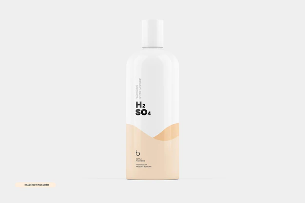 Free PSD | Shampoo bottle packaging mockup