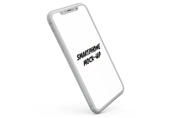 Free PSD | Smartphone mock-up isolated
