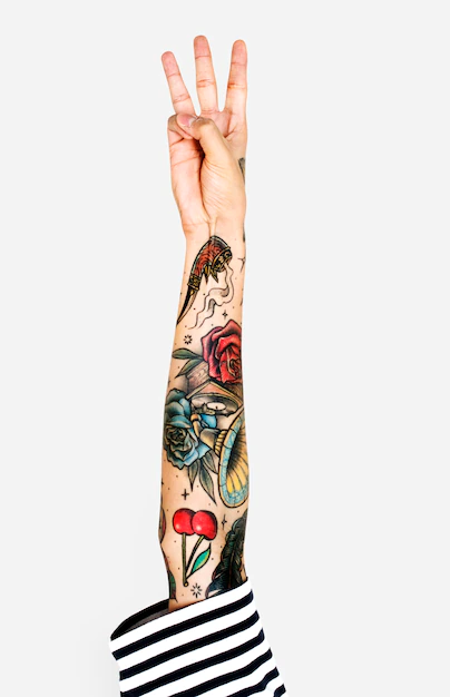 Free PSD | Tattooed arm