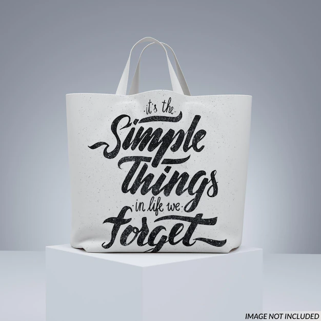 Free PSD | Tote canvas bag