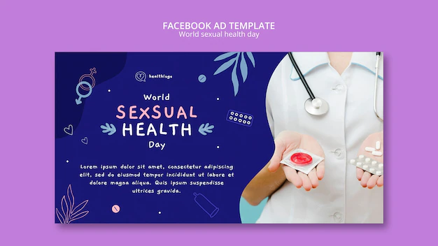 Free PSD | World sexual health day facebook template