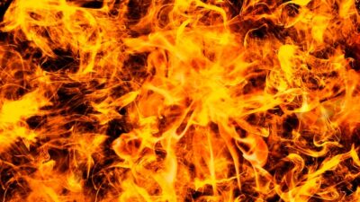 Free Photo | Abstract fire desktop wallpaper, realistic blazing flame image