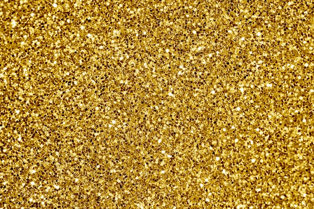 Free Photo | Close up of golden glitter textured background