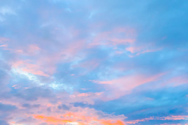 Free Photo | Cloud on sky in twilight times