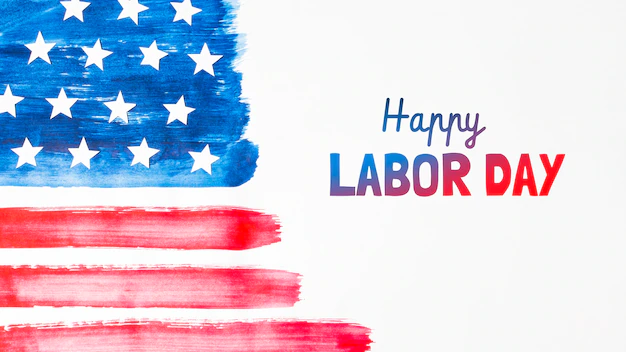 Free Photo | Creative labor day banner composition