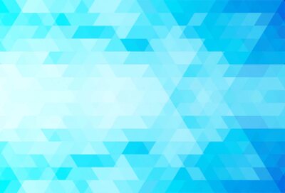 Free Vector | Abstract blue triangle shapes background