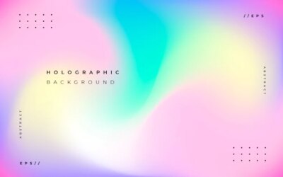 Free Vector | Abstract holographic background