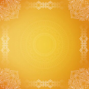 Free Vector | Abstract luxury beautiful decorative yellow background