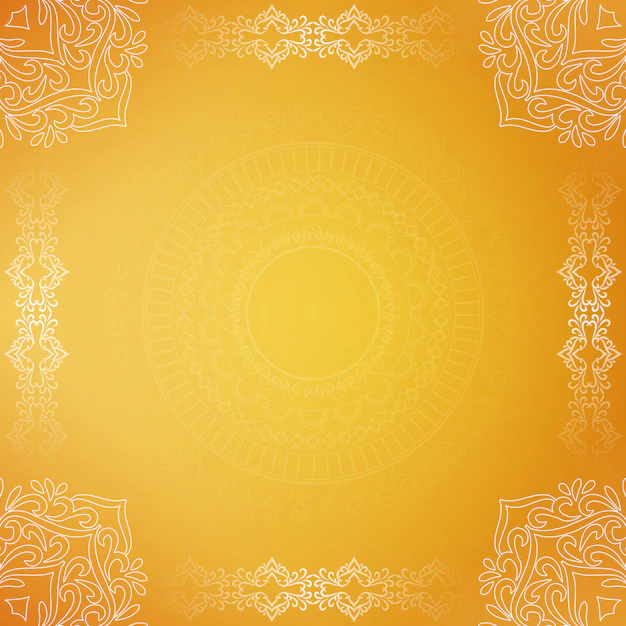 Free Vector | Abstract luxury beautiful decorative yellow background