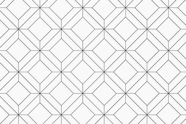 Free Vector | Abstract pattern background, simple geometric, black and white design vector