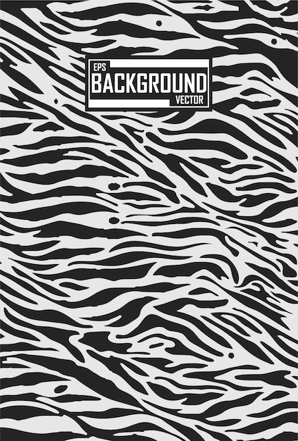 Free Vector | Animal print background, zebra pattern