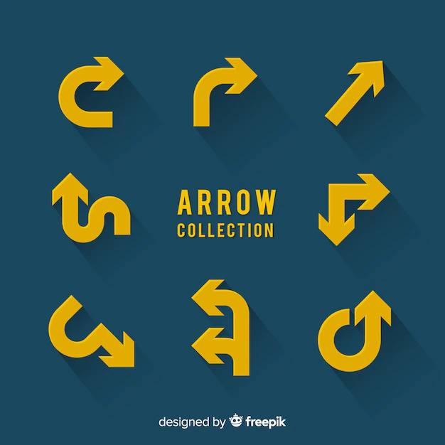 Free Vector | Arrow collection