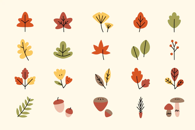 Free Vector | Autumn elements