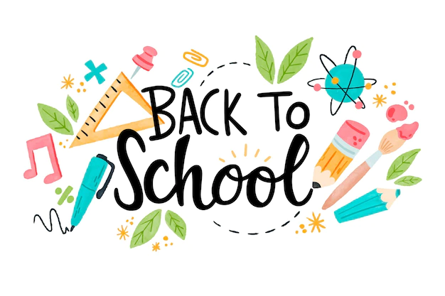 Free Vector | Back to school background