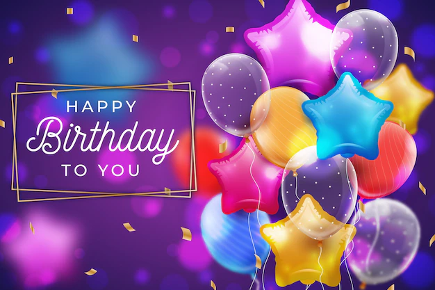 Free Vector | Birthday background in flat design