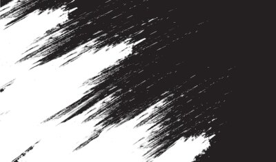 Free Vector | Black and white grunge paint background