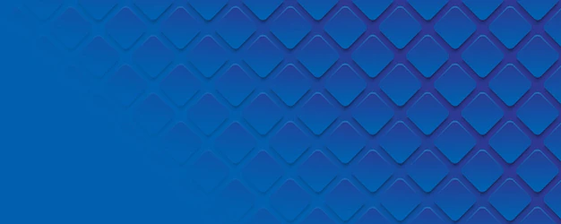Free Vector | Blue 3d geometric square pattern background