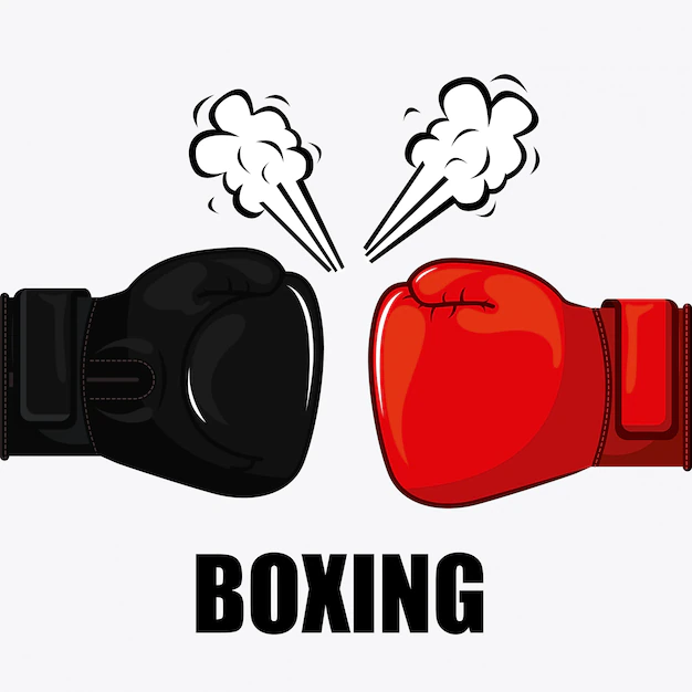 Free Vector | Boxing simple element