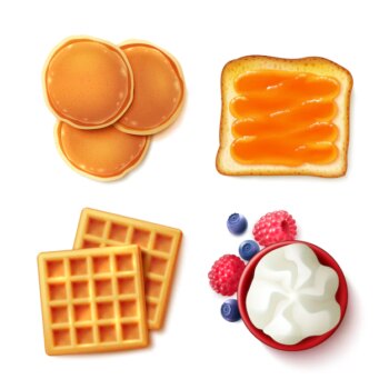 Free Vector | Breakfast food 4 to view items