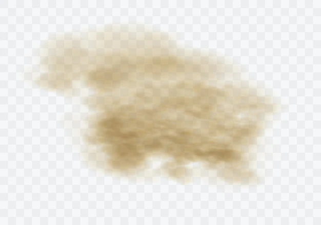 Free Vector | Brown dusty cloud