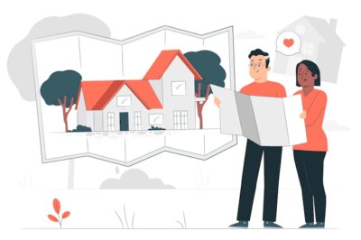 Free Vector | Build your home concept illustration