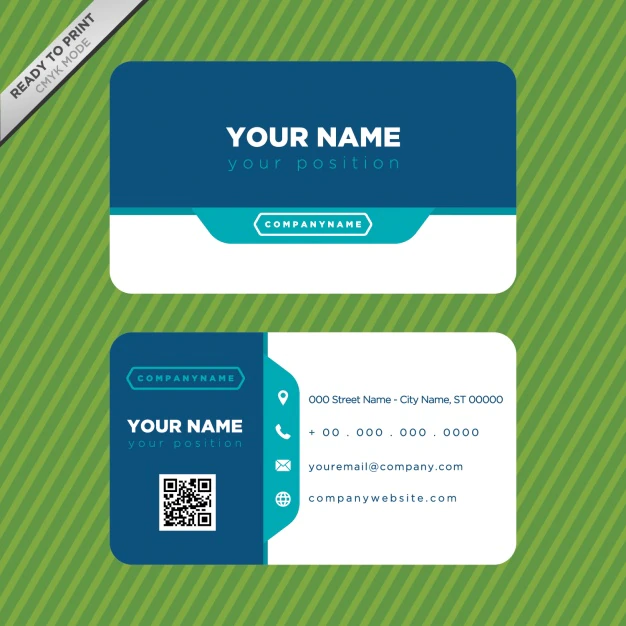 Free Vector | Business card template