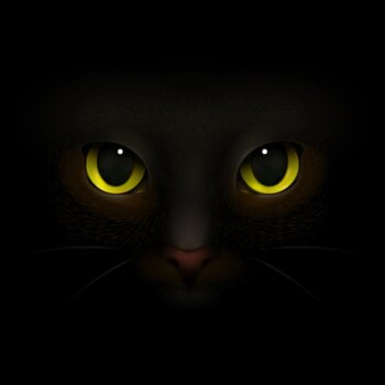 Free Vector | Cat monster realistic composition