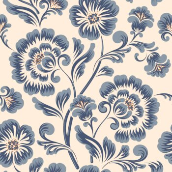 Free Vector | Classical luxury old fashioned flower pattern element
