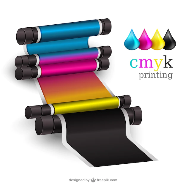Free Vector | Cmyk printing