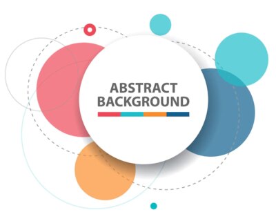 Free Vector | Colorful abstract circle background
