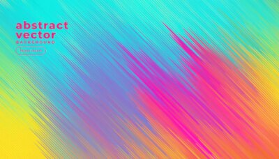 Free Vector | Colorful diagonal lines abstract background