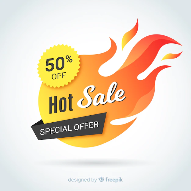 Free Vector | Colorful origami sale banner