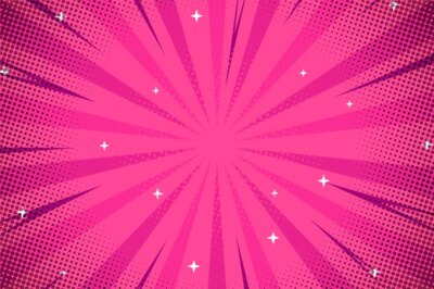 Free Vector | Comic style background in flat design