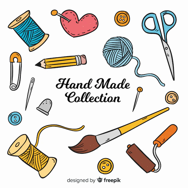 Free Vector | Craft element collection