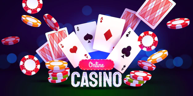 Free Vector | Creative casino stuff background