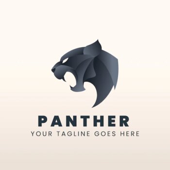 Free Vector | Creative panther logo template