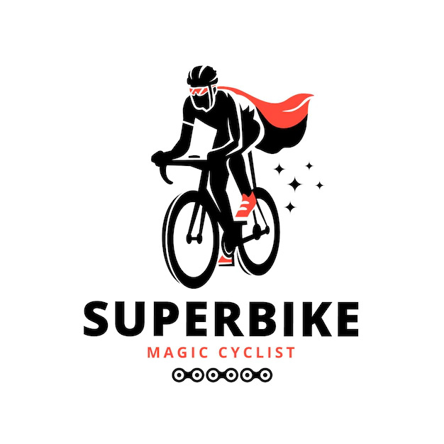 Free Vector | Detailed bike logo template cyclist